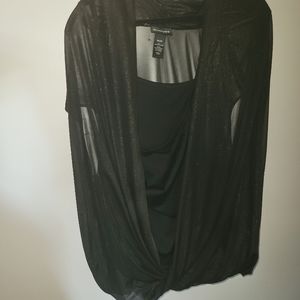 Dressy black top